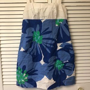 Lilly Pulitzer size 2 blue green floral dress